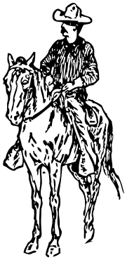 cowboy on horse 2