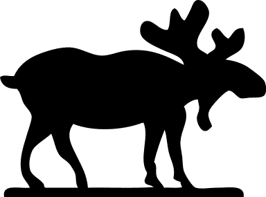 moose sihouette