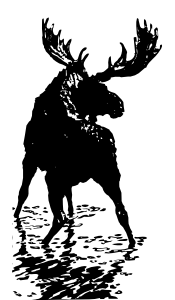 moose silhouette 2