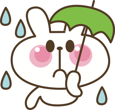 sad-rabbit-with-umbrella