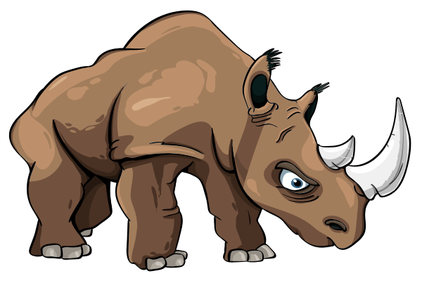 rhinoceros-cartoon 2
