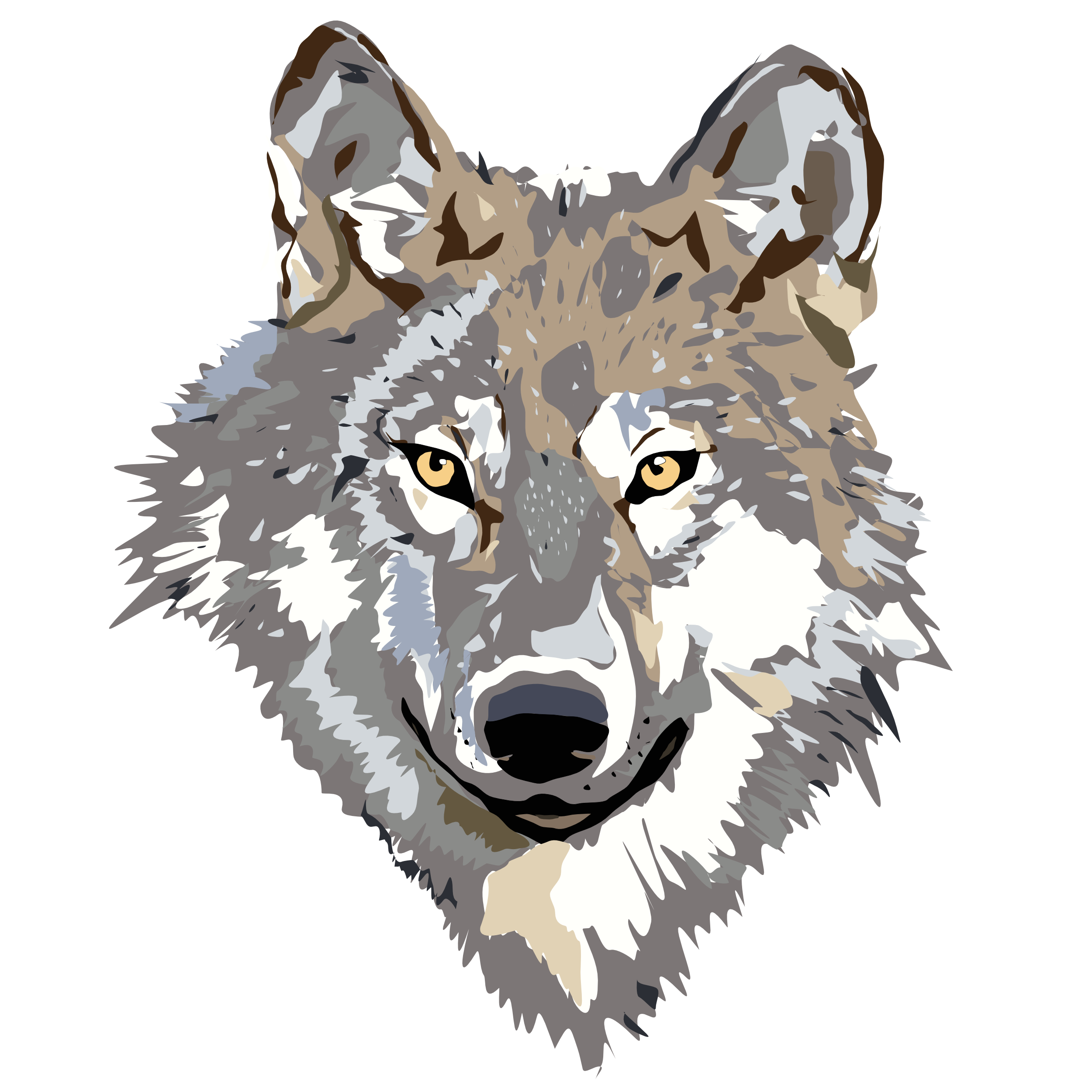 wolf head 3