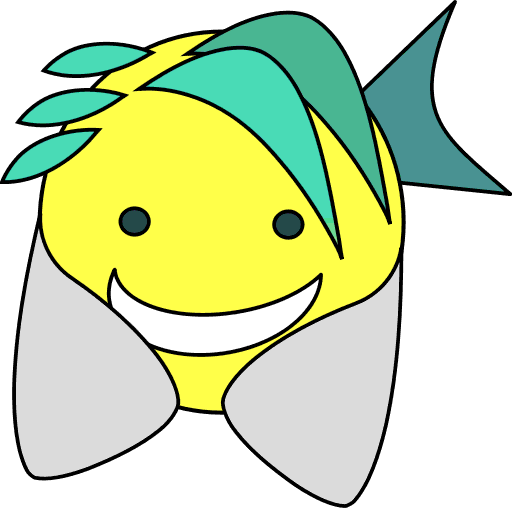 happy fish