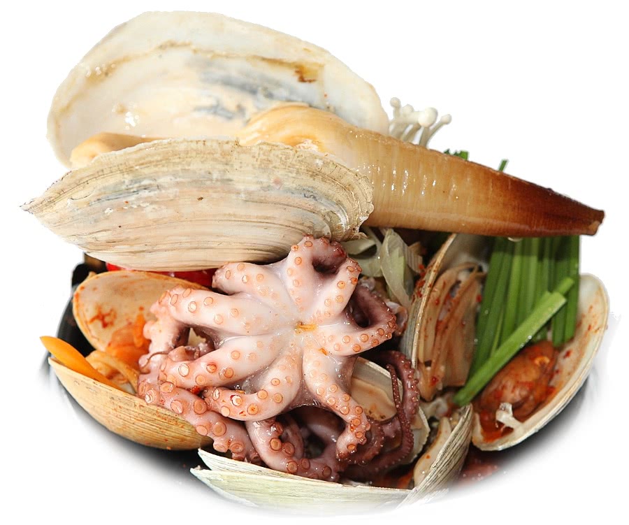 geoduck and other seafood