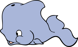 whale baby cartoon