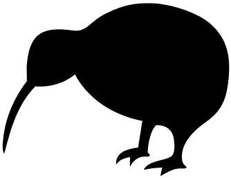 kiwi silhouette
