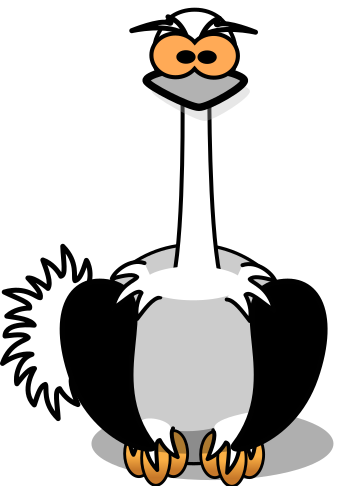 ostrich-toon