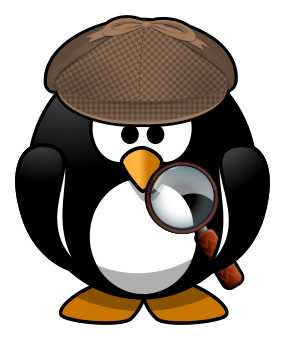 detective penguin