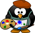 painter-penguin