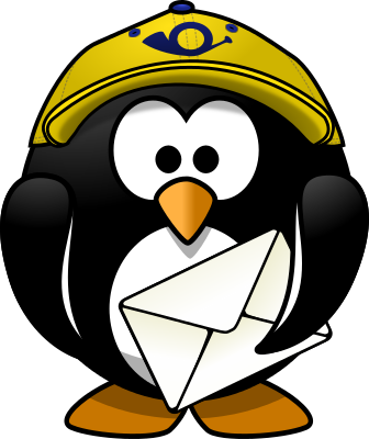 postman penguin