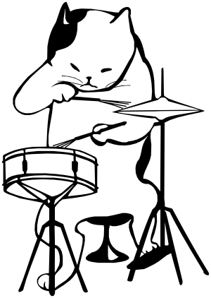 cat-drummer