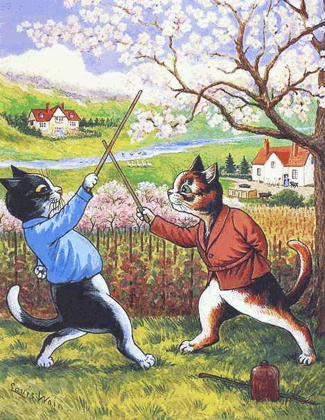 cat duel