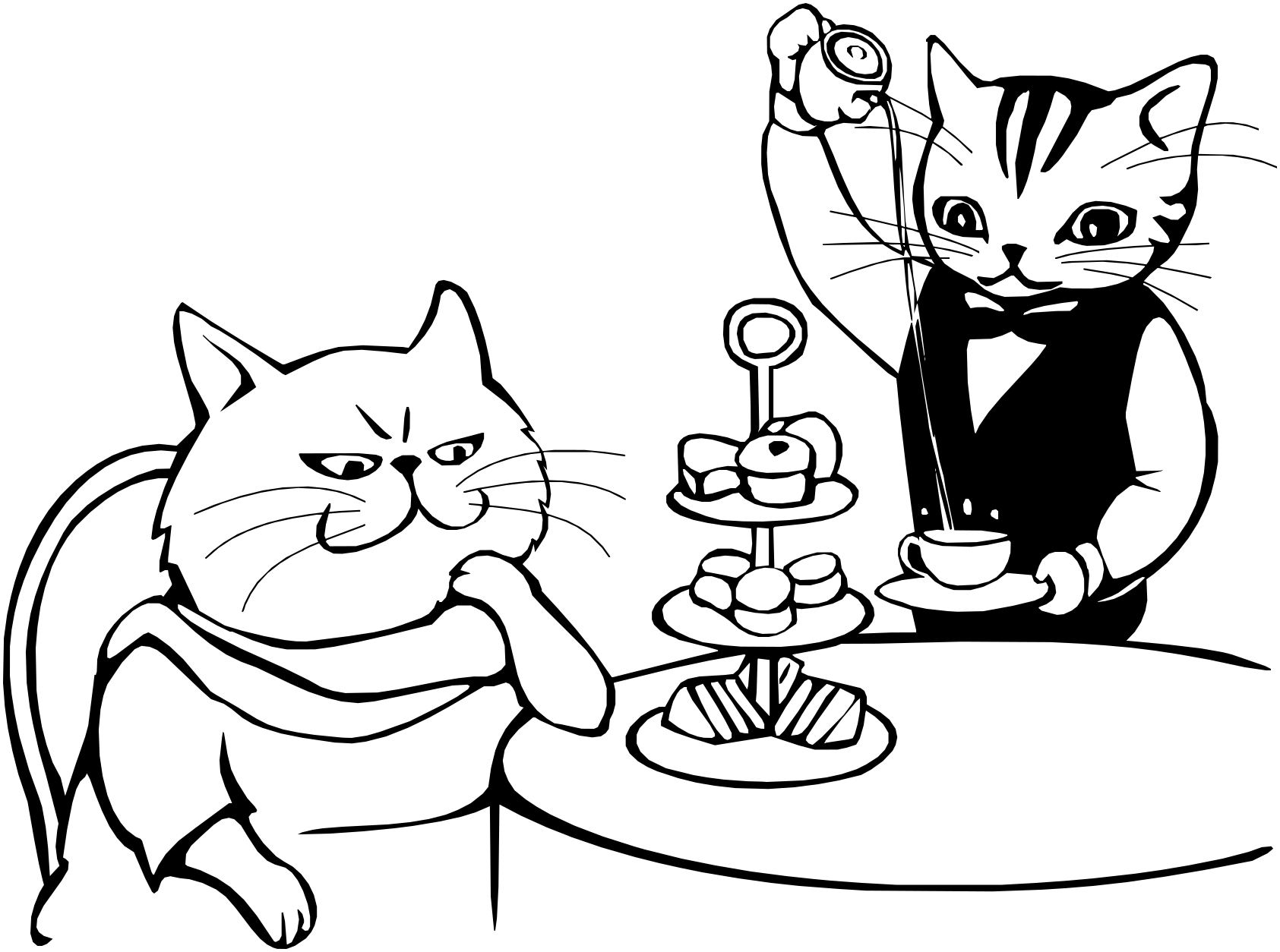 cat-tea-time