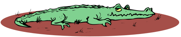 alligator-at-rest