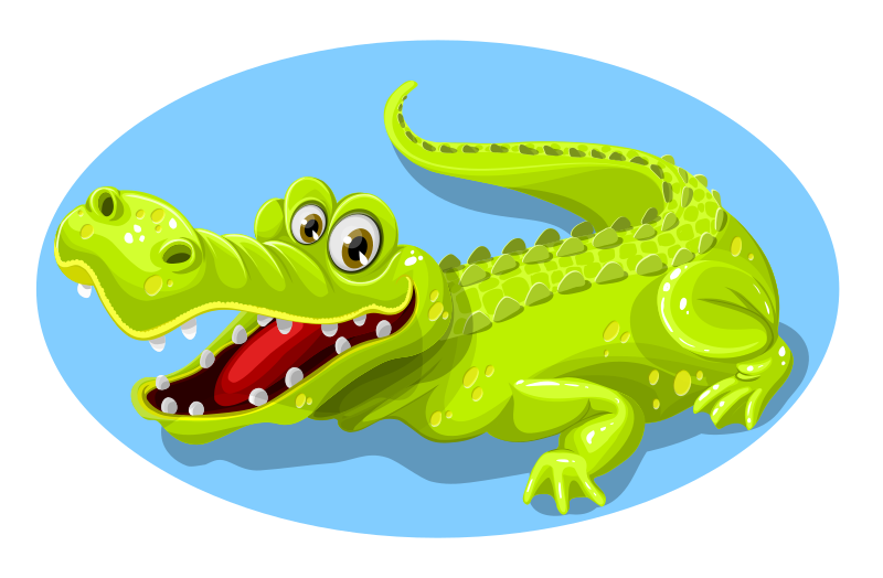 crocodile-happy