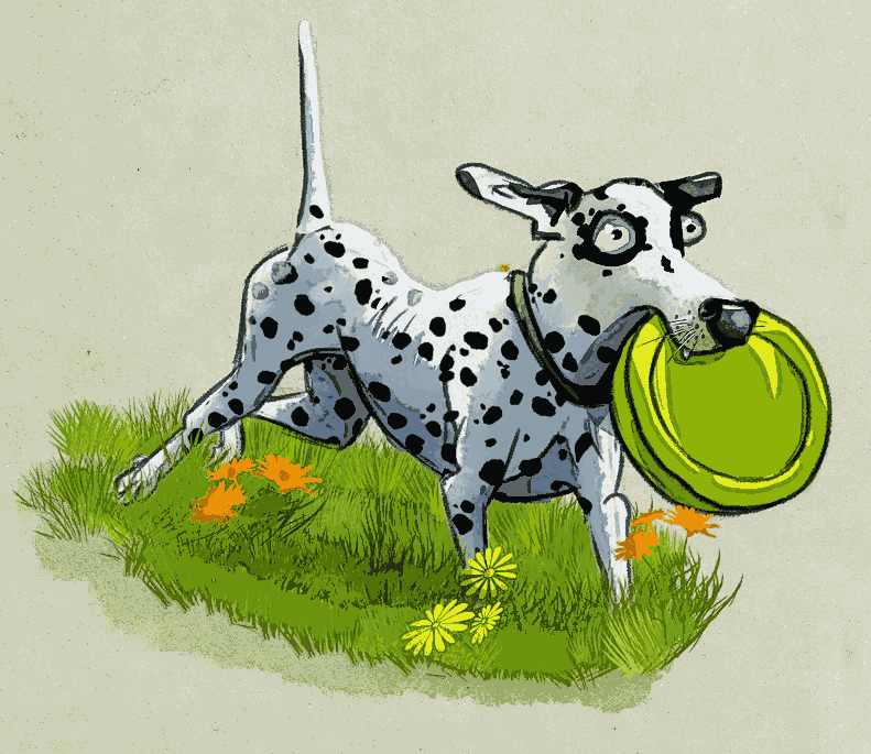 Dalmation-clipart-frisby