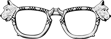 scottie dog glasses