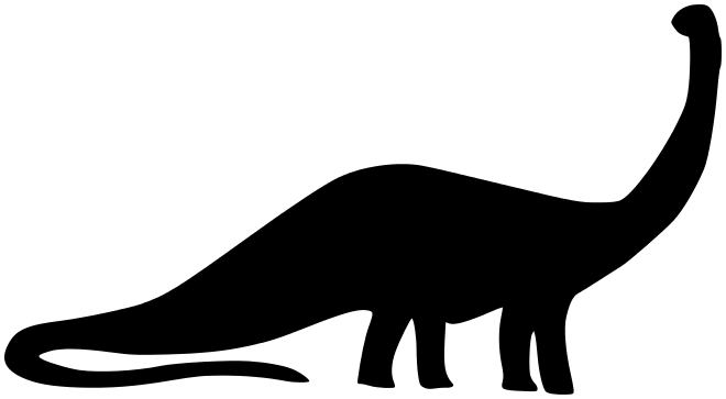 sauropod silhouette