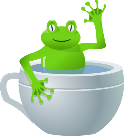 frog in my tea