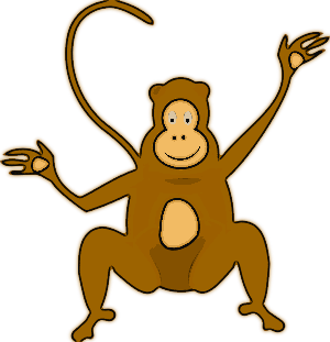 flailing monkey