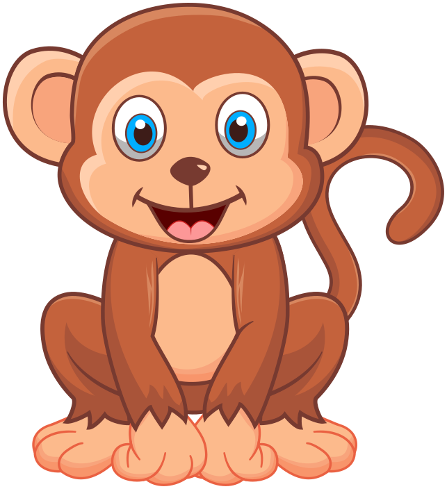 monkey-baby-happy
