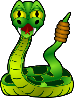rattlesnake cartoon
