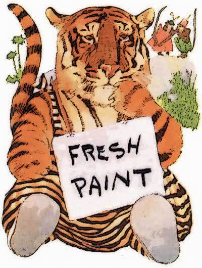 tiger fresh paint