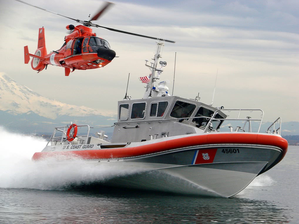 Coast Guard in action