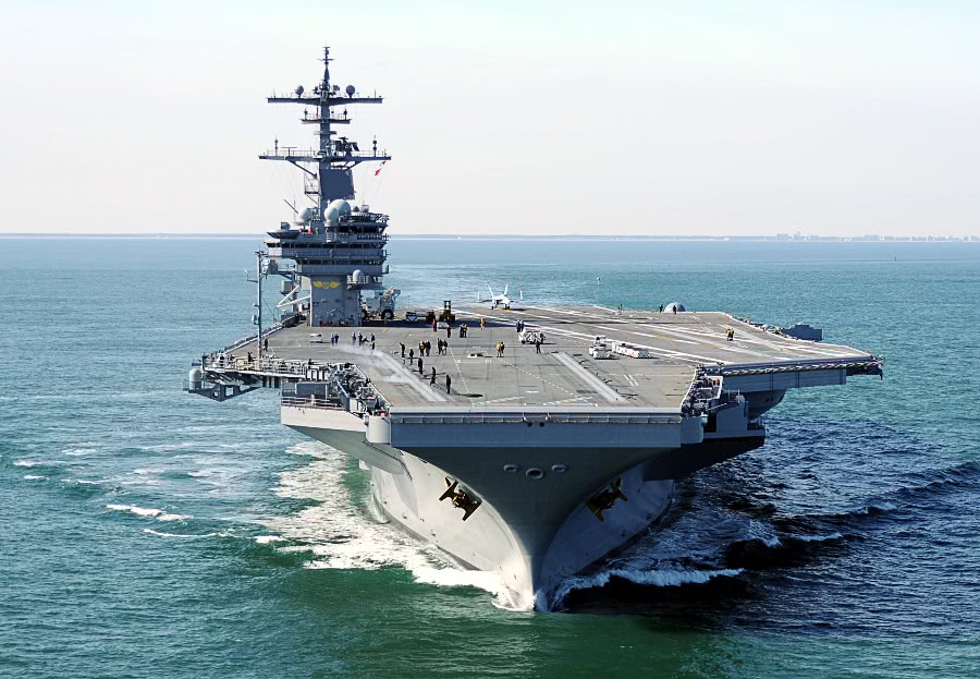 aircraft carrier USS George H.W. Bush