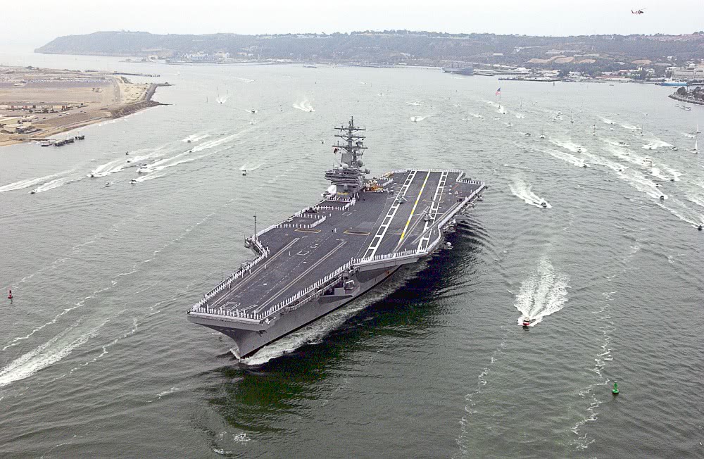 aircraft carrier USS Ronald Reagan