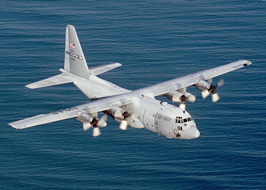 Lockheed C-130 Hercules transport