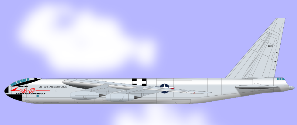 Stratofortress XB-52 art