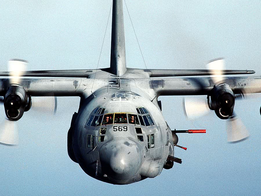 AC-130H Spectre gunship