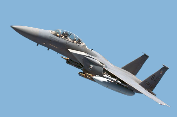 F 15E Strike Eagle USAF loaded