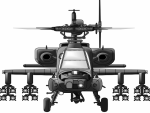 apache helicopter small