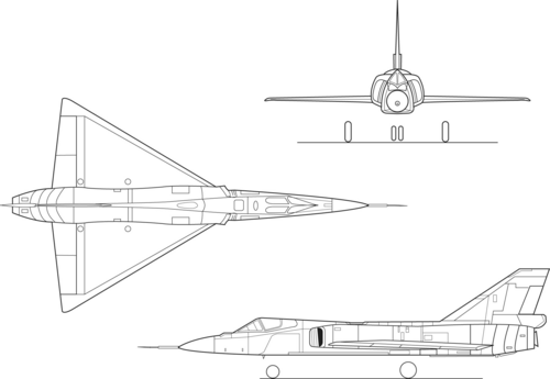 F-106 delta dart
