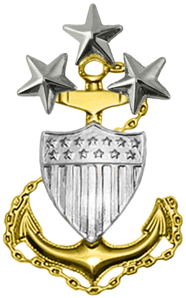 Master Chief Petty Officer of Coast Guard collar