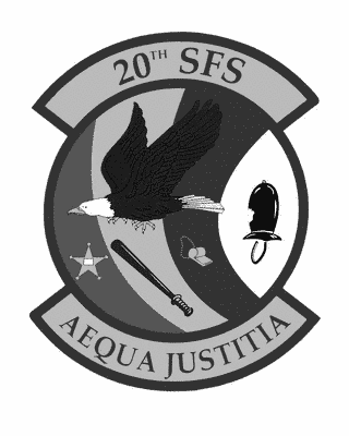 20th Security Forces Squadron Logo Color