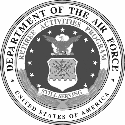 Department of the Air Force Retiree Activities Program seal