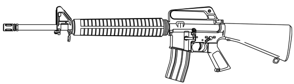 M16A2 Semiautomatic Rifle