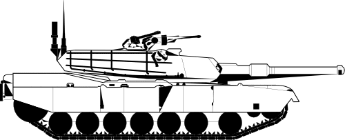 abrams battle tank