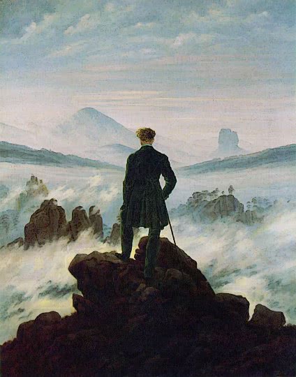 Friedrich  Wanderer Above Sea of Fog