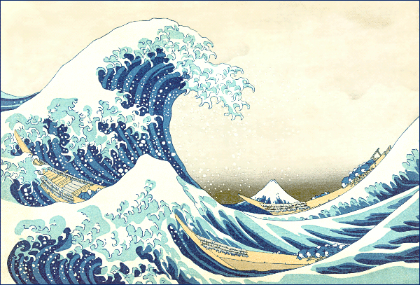 Katsushika  Great Wave off Kanagawa