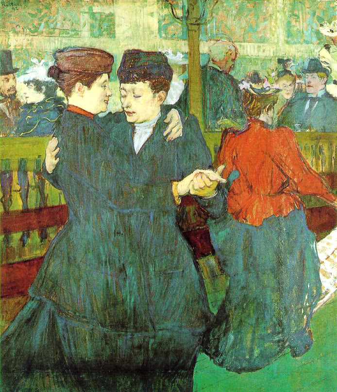 Toulouse Lautrec  Two Women Waltzing