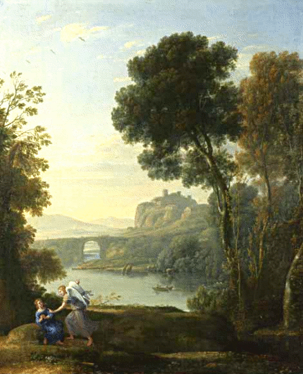 Claude Gellee  Landscape with Hagar and the Angel
