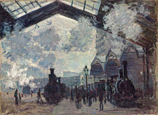 Monet  The Gare St Lazare