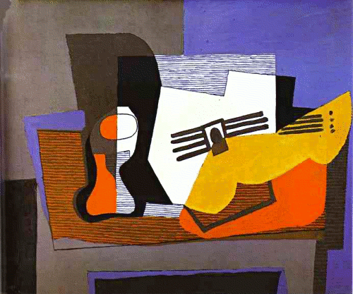 Picasso  Still Life with Guitar