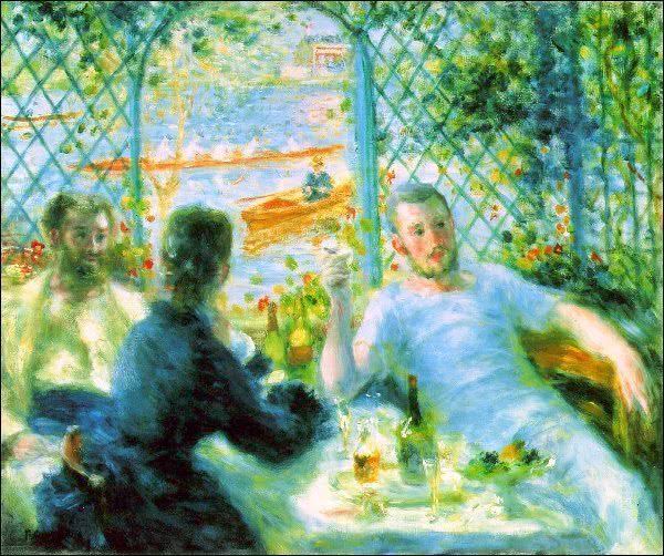 Renoir  The Canoeists Luncheon