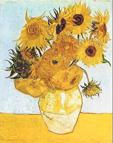 Van Gogh  The Vase with 12 Sunflowers