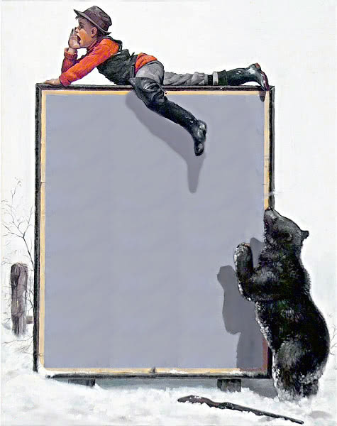 Bear Boy help blank 1925 ad